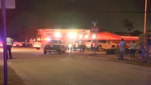 Three SUVs Collide in Southwest Miami-Dade, One Killed, Four Hospitalized