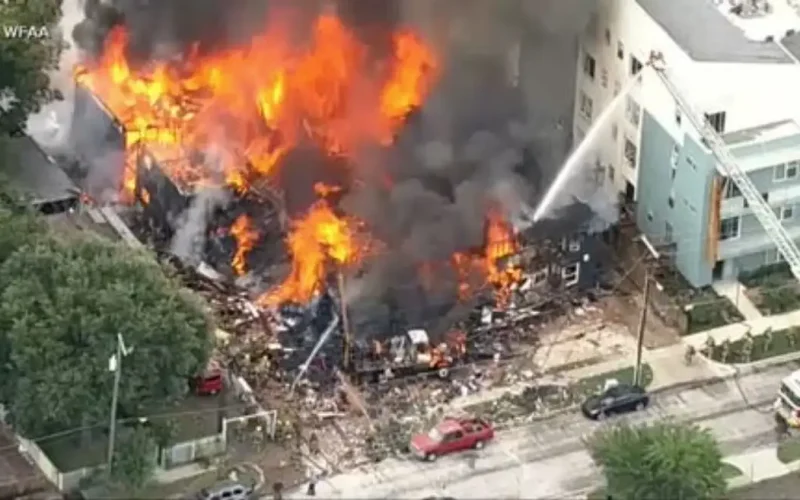 Explosion and Fire in Dallas Apartment Building Kills Three, Injures Five