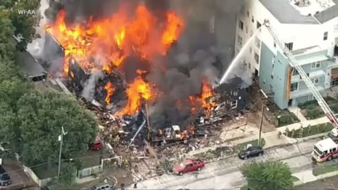 Explosion and Fire in Dallas Apartment Building Kills Three, Injures Five