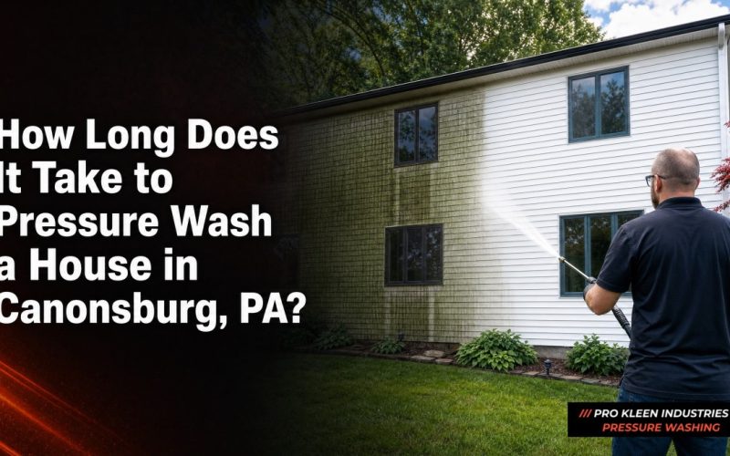 Pro Kleen Industries Publishes Hour-by-Hour Pressure Wash Guide for Canonsburg