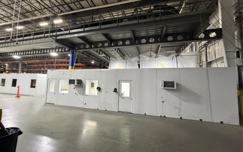 transforming Walmart distribution centers with one modular building at the time!