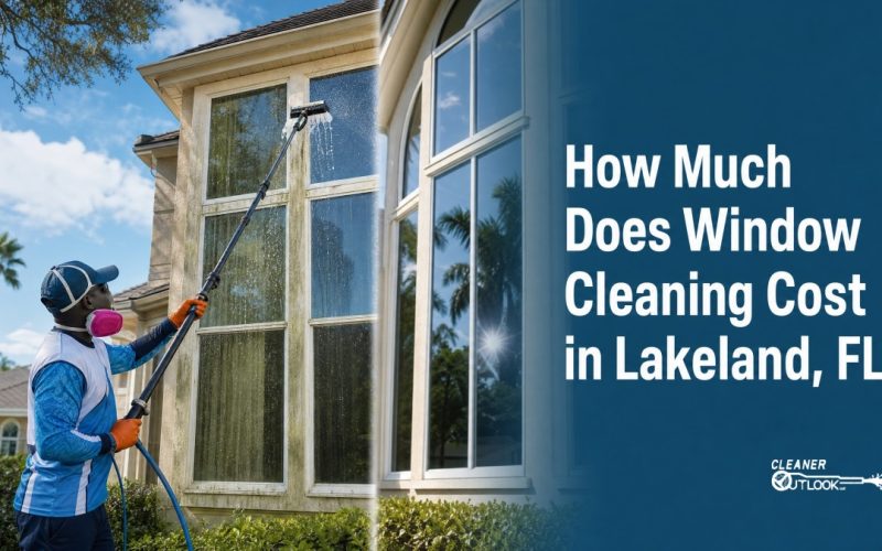 Cleaner Outlook Publishes Window Cleaning Cost Guide for Lakeland Homeowners