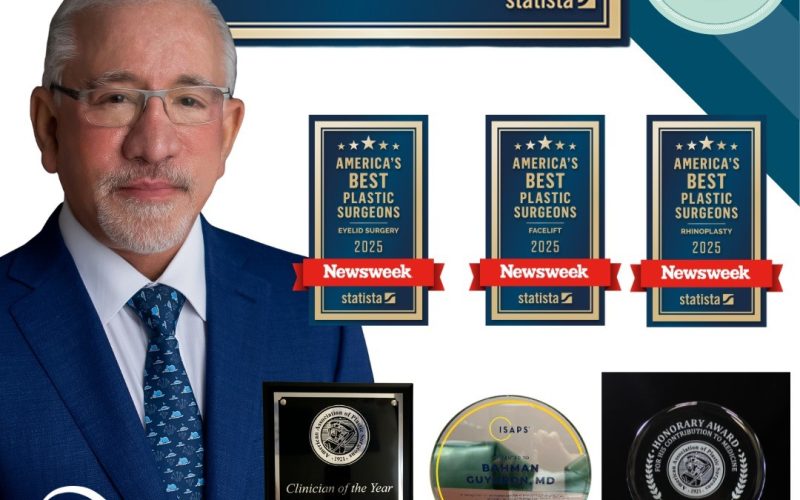 Award-Winning Dr. Bahman Guyuron Recognized Globally in Plastics Surgery