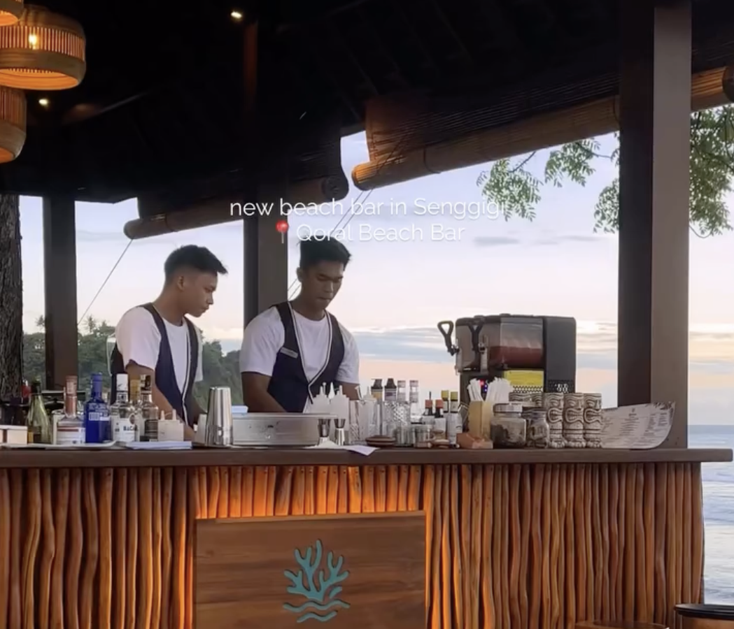 Qoral Beach Bar Brings a New Sunset Experience to Senggigi, Lombok