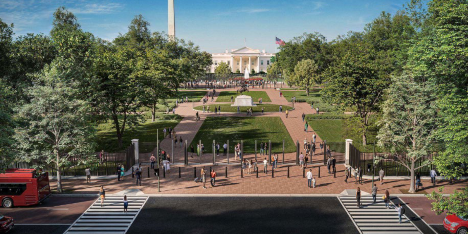 Trump Administration Proposes Permanent Fencing for Lafayette Park